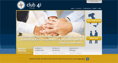 Desktop Screenshot of club41italia.org